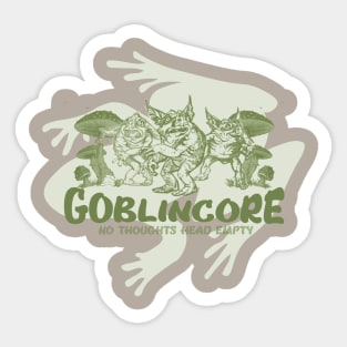 Goblincore Sticker